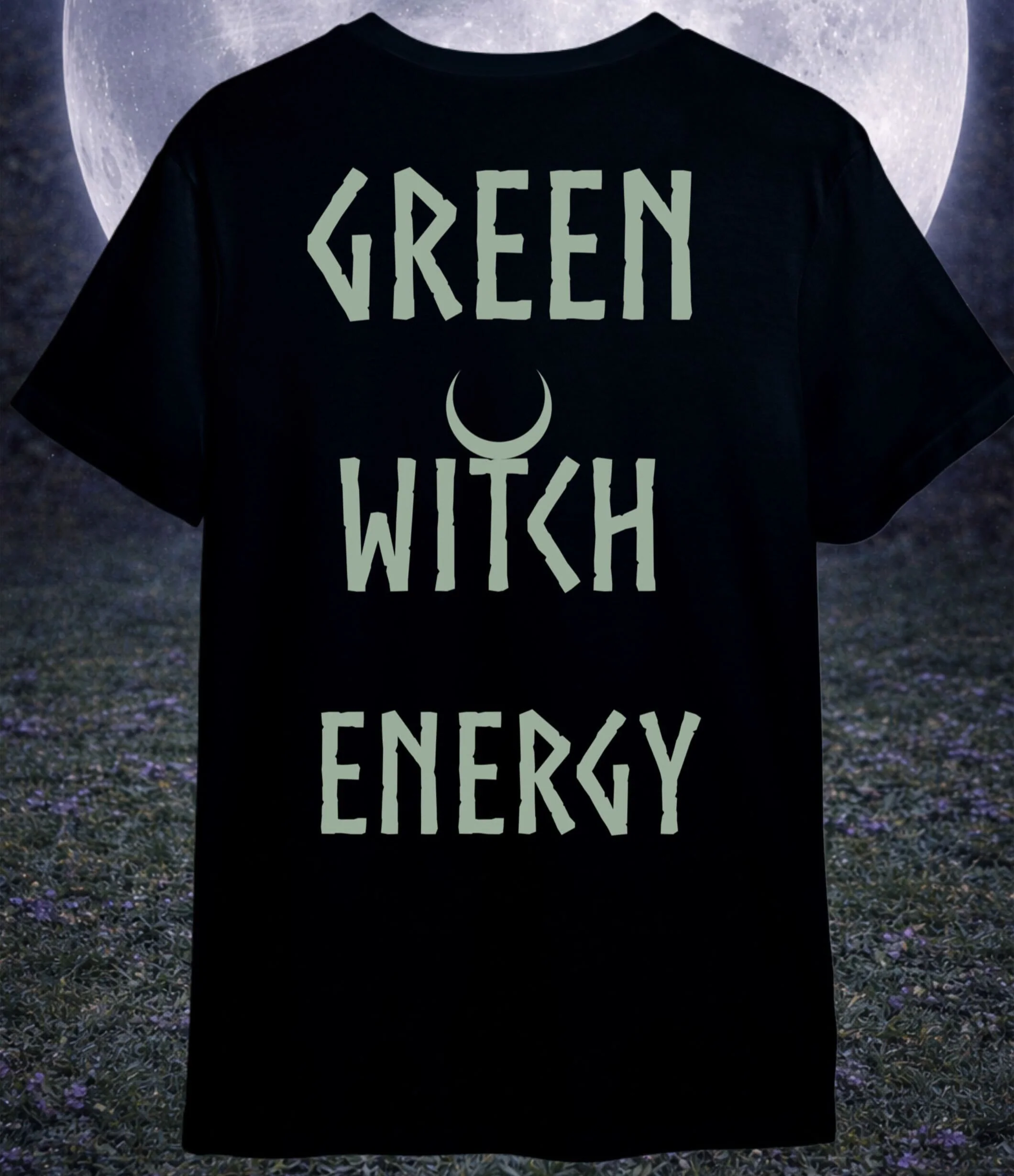 Green Witch 420 Tee - Image 4