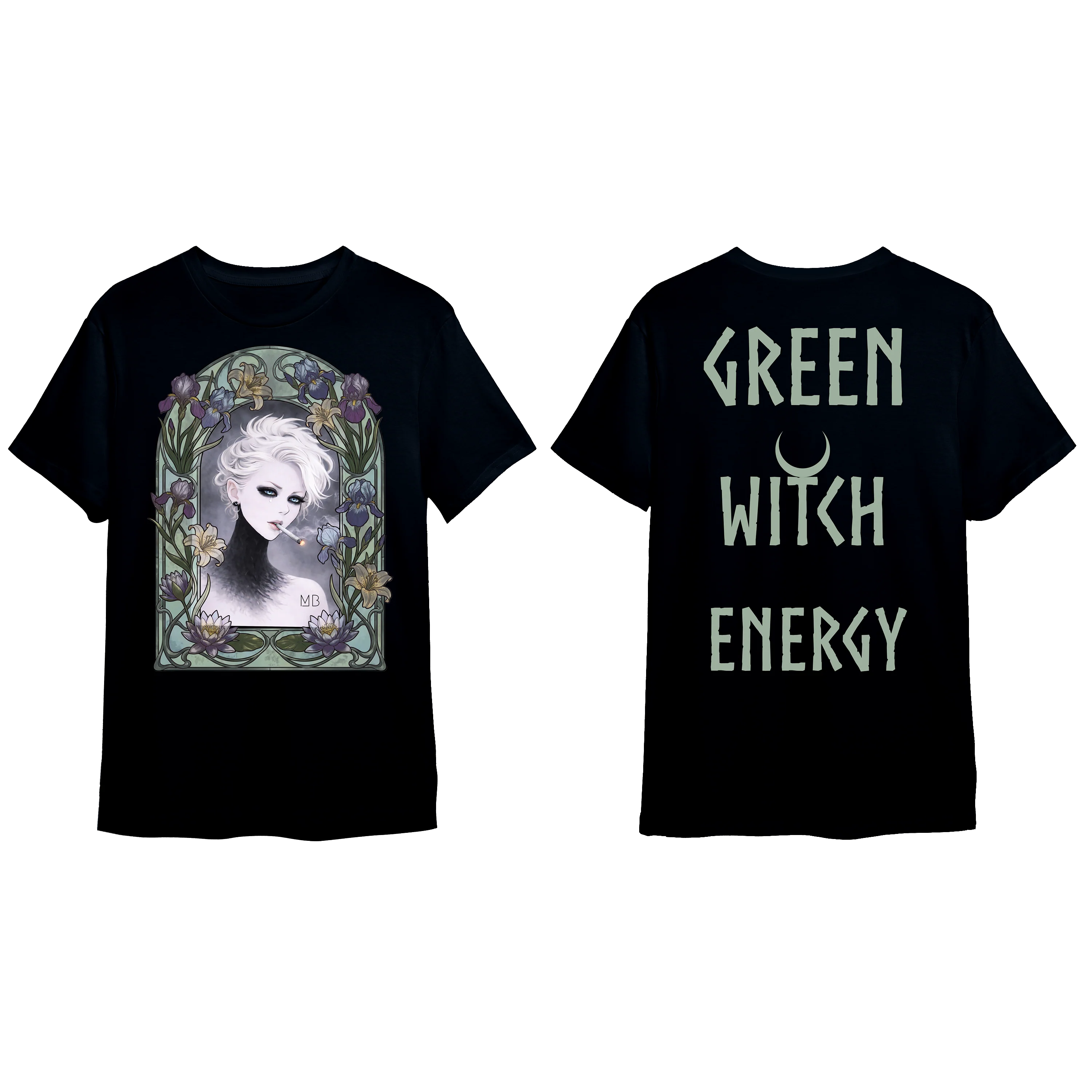 Green Witch 420 Tee - Image 7